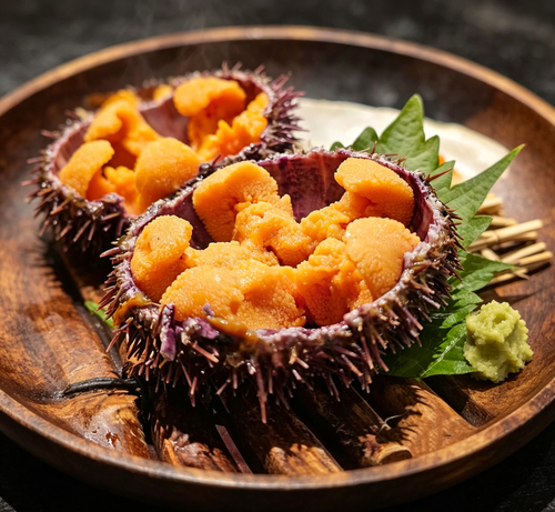 Fresh Sea Urchin Sashimi
