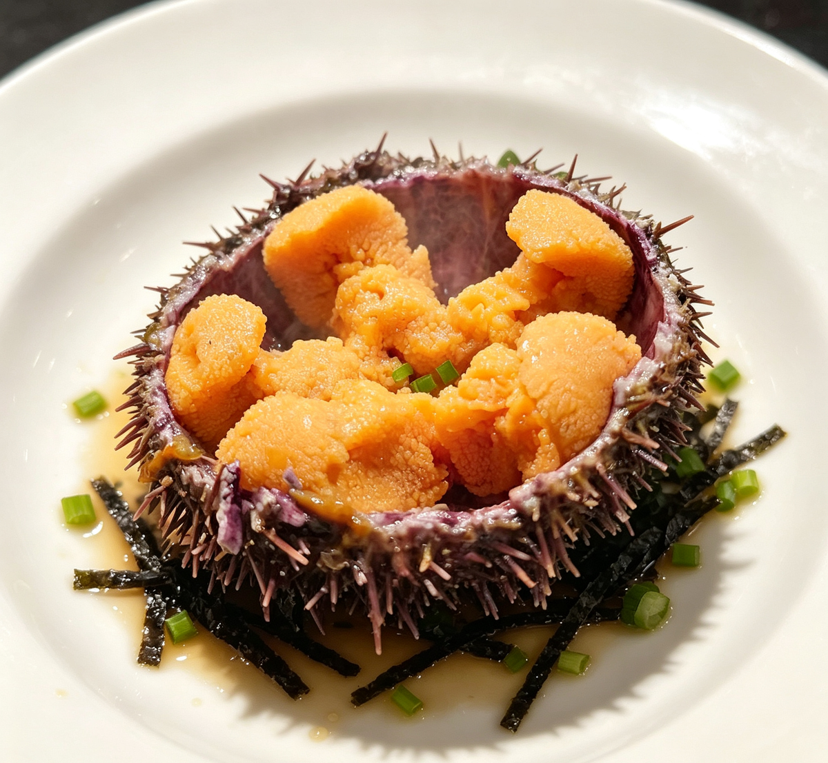 Fresh Sea Urchin Sashimi